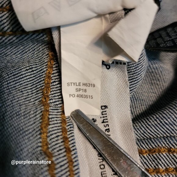 Madewell Jeans 30 Button Fly Skinny 10" High Rise Rosecliff Wash H6319 Stretch - Picture 5 of 12